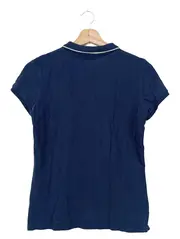 Vorschaubild 2 von Damen Poloshirt Gr. 36/S Blau Casual Sportlich Baumwolle Logo