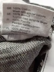 Vorschaubild 6 von Kinder Jeans Regular Fit Gr. 98 Grau Kids Denim