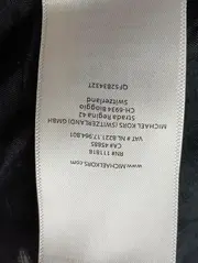 Vorschaubild 5 von Damen Leichte Weste Gr. 40/L Grau Tierdruck Gesteppt