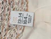 Vorschaubild 3 von Kids Leichte Jacke Mädchen 164 Beige Strukturmuster Klassisch Casual