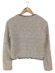 Vorschaubild 2 von Kids Leichte Jacke Mädchen 164 Beige Strukturmuster Klassisch Casual