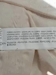 Vorschaubild 4 von Kids Leichte Jacke Mädchen 164 Beige Strukturmuster Klassisch Casual