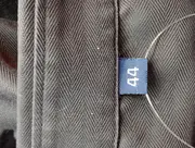 Vorschaubild 3 von Business Hemd Herren Klassisch Langarm Baumwolle Schwarz 44/XS