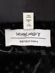 Vorschaubild 3 von & OTHER STORIES Cocktailkleid Damen 34/XS Schwarz Samt Wickelkleid Elegant