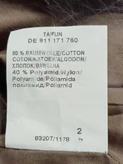 Vorschaubild 5 von TAIFUN Damen Leichte Jacke Braun Gr. Einheitsgröße Klassisch Casual Baumwolle