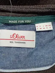 Vorschaubild 3 von Herren Pullover Gr. 48/S Braun Casual Basic Baumwolle Langarm