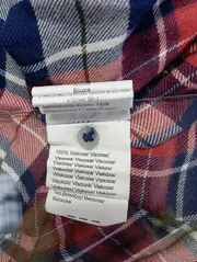 Vorschaubild 4 von Damen Bluse 36/S Kariert Mehrfarbig Viskose Langarm Casual