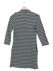 Vorschaubild 2 von Damen Strickkleid 34/XS Blau Gestreift Baumwolle Maritim