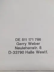 Vorschaubild 5 von Damen Bluse Gr. 36/S Weiß Stickerei 3/4-Arm Klassisch Feminin