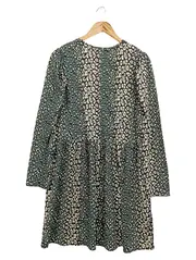 Vorschaubild 2 von Damen Freizeitkleid 40/L Mehrfarbig Tierdruck Vintage Streetwear