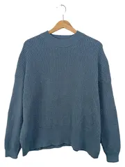 Vorschaubild 1 von Damen Pullover Strickpullover Blau Gr. 36/S Casual