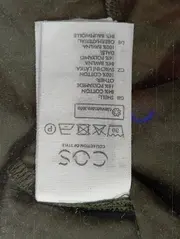 Vorschaubild 4 von Damen Freizeitkleid Gr. 36/S Grün Baumwolle Minimalistisch