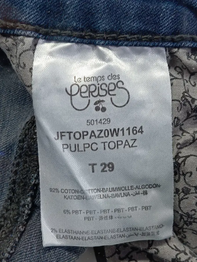 LE TEMPS DES CERISES Jeans Slim Fit Bild 4