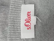 Vorschaubild 3 von Damen Strickjacke Cardigan Grau Einheitsgröße Basic Casual Baumwolle