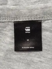 Vorschaubild 3 von T-Shirt Herren Grau M;38 Streetwear Casual Logo-Print