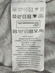 Vorschaubild 4 von T-Shirt Herren Grau M;38 Streetwear Casual Logo-Print