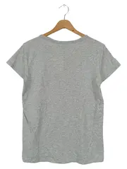 Vorschaubild 2 von T-Shirt Herren Grau M;38 Streetwear Casual Logo-Print