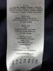 Vorschaubild 5 von CLAUDE PIERLOT Blusenkleid Damen Gr. 36/S Blau Elegant Klassisch Punkte Ärmel