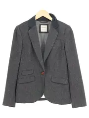 Vorschaubild 1 von Damen Blazer Gr. 36/S Grau Business Casual Jacke Baumwolle