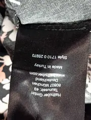 Vorschaubild 5 von Jumpsuit Damen Gr. 34/XS Schwarz Floral Elegant Overall