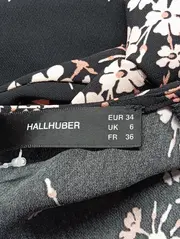 Vorschaubild 3 von Jumpsuit Damen Gr. 34/XS Schwarz Floral Elegant Overall