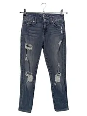 Vorschaubild 1 von Damen Jeans Skinny Fit W25/34 Blau Casual The Skinny