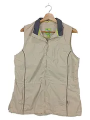 Vorschaubild 1 von TCM Damen Leichte Weste Gr. 40/42 Beige Outdoor Casual Ärmellos