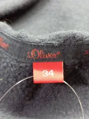 Vorschaubild 3 von Pullover Damen Gr. 34/XS Blau Casual Sweatshirt Logo Print