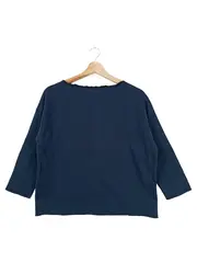 Vorschaubild 2 von Pullover Damen Gr. 34/XS Blau Casual Sweatshirt Logo Print