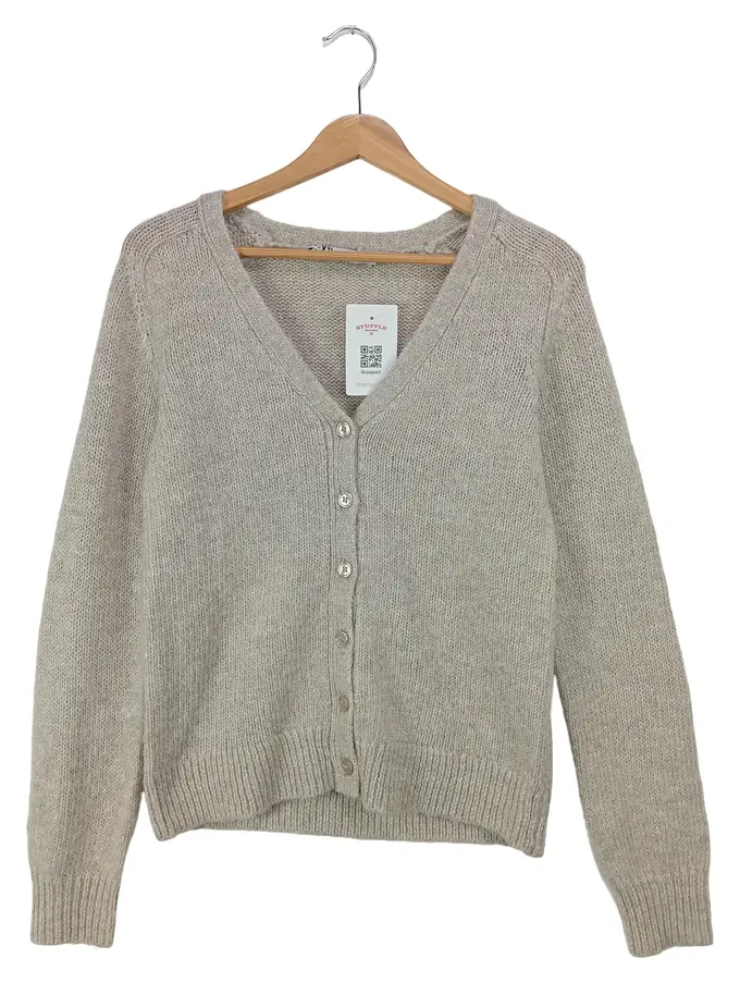 Strick Cardigan Strickjacke Mit Perlen Zara ZARA Strickjacke Damen