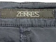 Vorschaubild 3 von Damen Stoffhose Gr. 40/L Blau Casual Klassisch Baumwolle