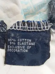 Vorschaubild 5 von Kinder Langarmshirt Gr. 152 Weiß Grafischer Print