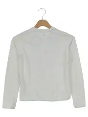 Vorschaubild 2 von Kinder Langarmshirt Gr. 152 Weiß Grafischer Print
