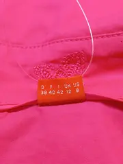 Vorschaubild 4 von Damen Bluse Gr. 38/M Pink Wickelbluse Langarm Casual Modern