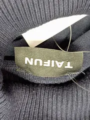 Vorschaubild 3 von TAIFUN Damen Pullover Rollkragen Einheitsgröße Blau Klassisch Strick