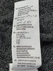 Vorschaubild 4 von Herren Kapuzenpullover Hoodie Grau 48;M Casual Urban Strickmuster