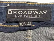 Vorschaubild 3 von Broadway NYC Damen Jeans Slim Fit W30 Blau Casual Stretch Denim Hose