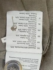 Vorschaubild 5 von A-Linienrock Damen Gr. 40/L Grün Casual Baumwolle Midirock