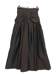 Vorschaubild 1 von Faltenrock Damen 34/XS Schwarz Elegant Vintage Maxirock