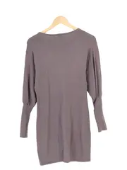 Vorschaubild 2 von Damen Freizeitkleid Grau Gr. 36/S Minikleid Casual Basic