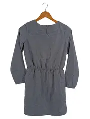 Vorschaubild 2 von Kinder Blusenkleid Gr. 152 Grau Klassisch Elegant Mädchen