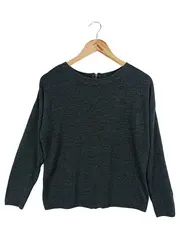 Vorschaubild 1 von Damen Pullover Gr. 36/S Grau Casual Basic Modern