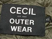 Vorschaubild 4 von Damen Steppjacke Gr. 34;XS Grün Casual mit Kapuze