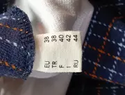 Vorschaubild 4 von Blusenkleid Damen 38/M Blau Kariert Business Elegant