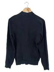 Vorschaubild 2 von Damen Strickjacke Gr. 38/S Schwarz Klassisch Streetwear Elegant