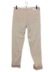 Vorschaubild 2 von Damen Jogginghose Gr. 38/M Beige Casual Lyocell Baumwolle