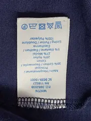 Vorschaubild 4 von Freizeitkleid Damen Gr. 34/XS Blau Klassisch Elegant Baumwolle