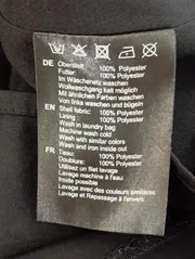 Vorschaubild 4 von Blusenkleid Damen 36/S Schwarz Elegant Nieten Langarm