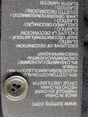 Vorschaubild 4 von Damen Pullover Gr. 38/M Schwarz Baumwolle Kaschmir