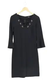 Vorschaubild 1 von Damen Freizeitkleid Gr. 38 Blau Elegant Schnürung